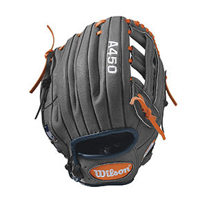  Wilson Advisory Staff David Wright Baseball Glove, 11″, Charcoal/Orange/Royal, Right Hand Throw